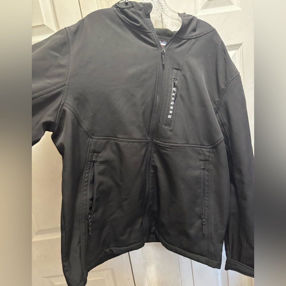 Reebok Men's Black Softshell Jacket - image 1